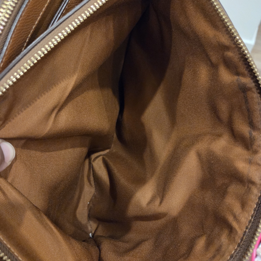 Coach Brown Signature Tote Bag - Picture 5 of 12